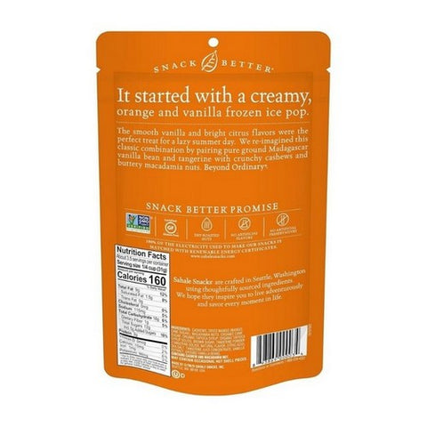 Sahale Snacks, Glazed Tangerine Vanilla Cashew Macadamia Mix, 4 Oz (Case Of 6)