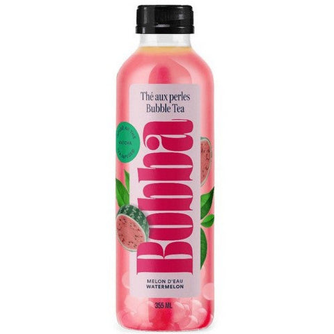Bobba, Bubble Tea Watermelon, 12 Oz (Case Of 6) Bobba