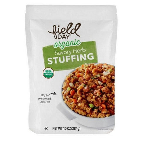 Field Day, Organic Savory Herb Stuffing, 10 Oz (Case Of 6) Field Day