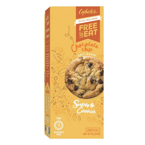 Cybeles, Chocolate Chip Cookies, 6 Oz (Case Of 6) Cybeles