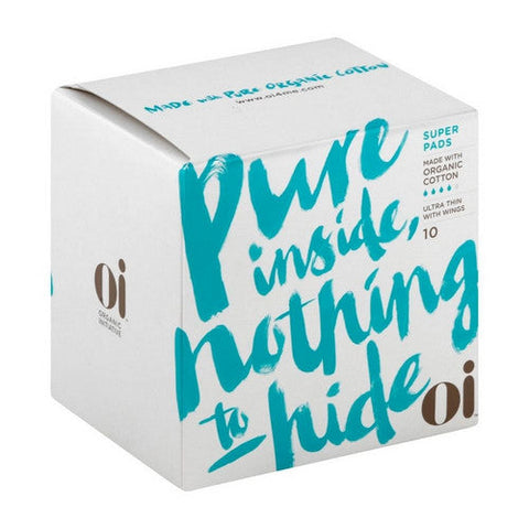 Organic Initiative (OI), Initiative Organic Cotton Regular Tampon with Cardboard Applicator, 10 Count