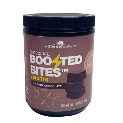 Brooklyn Born Chocolate, Boosted Bites Biotin Milk Chocolate, 15.87 Oz