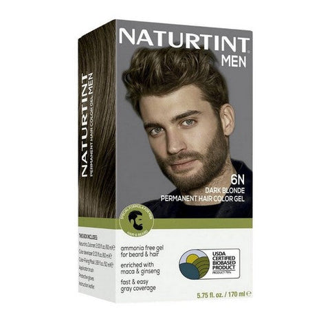Naturtint, Men's Permanent Hair Color 6N Dark Blonde, 5.75 Oz Naturtint