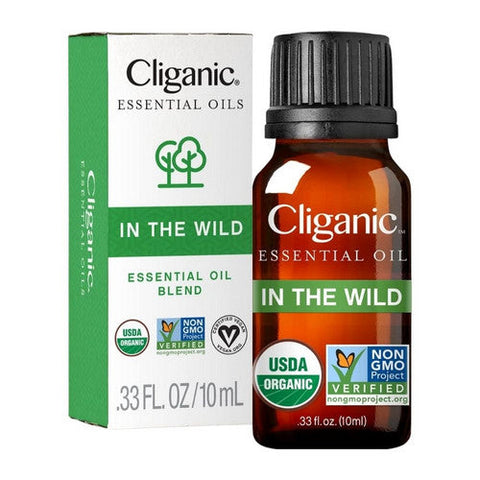 Cliganic, Organic Essential Oils Blend In The Wild, 10 Ml