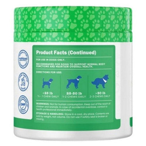 Nutricost, Nutricost Pet Multi-Functional Chews Beef, 60 Chewables Nutricost