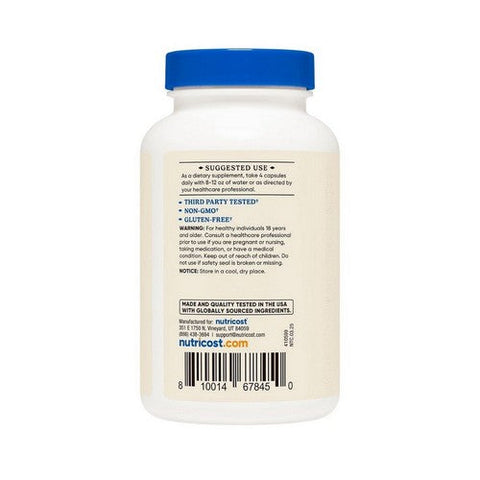Nutricost, Grass-Fed Desiccated Beef Liver, 3000 Mg, 120 Caps Nutricost