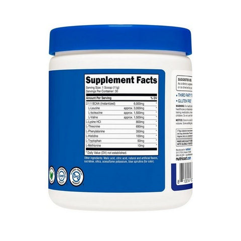 Nutricost, Performance Eaa Blue Raspberry, 30 Serving