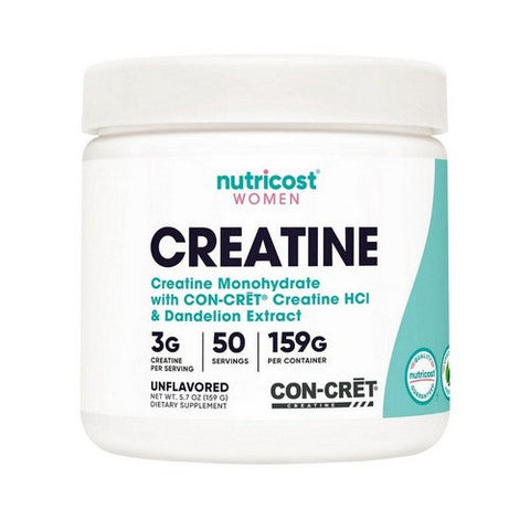 Nutricost, Women Creatine Unflavoured, 50 Servings Nutricost