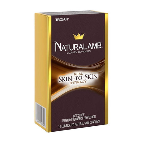 Trojan, Condom Natural Lamb Lubricated, 12 Count Trojan
