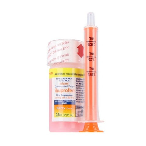 Foster And Thrive, Ibuprofen Infants' Concentrated Drops Berry, 50 Mg, 0.5 Oz Foster And Thrive