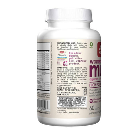 Jarrow Formulas, Women's Multi+ Multivitamin, 60 Count
