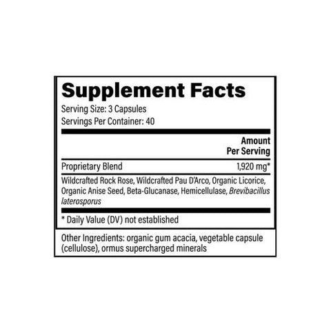 Global Healing Center, Candida Balance, 120 Capsules