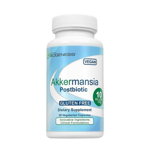 N-BioGenesis, Akkermansia Postbiotic, 30 Count N-BioGenesis