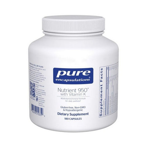 Nutrient950 With Vitamin K 180 Caps by Pure Encapsulations