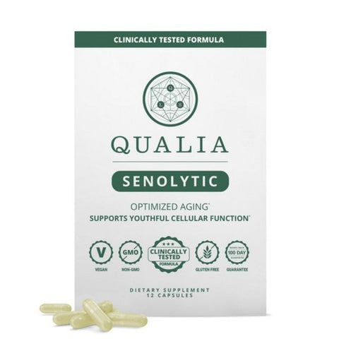 Senolytic Optimized Aging 12 Capsules by Qualia