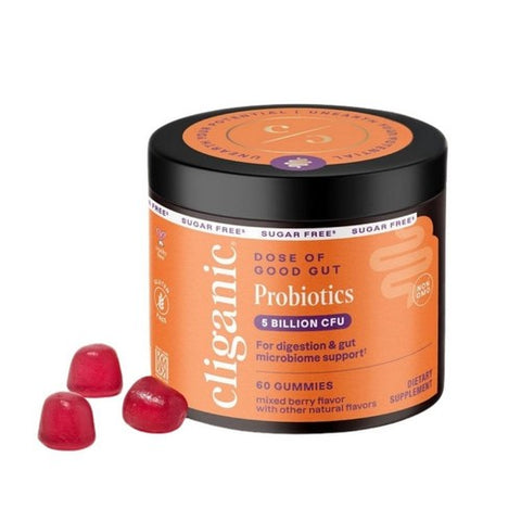 Probiotics Mixed Berry 60 Gummies by Cliganic