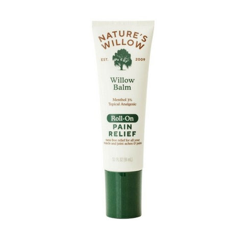Roll On Pain Relief Balm 3.1 Oz by Nature's Willow