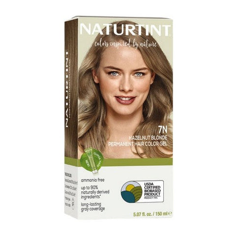 Naturtint, Permanent Hair Color 7N Hazelnut Blonde, 5.07 Oz Naturtint