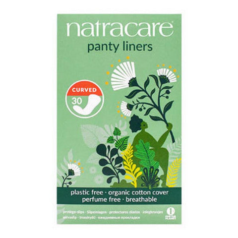 Natracare, Panty Shields, Curved, 30 Count Natracare