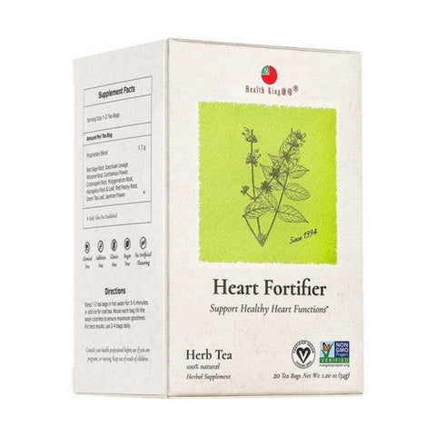 Health King, Heart Fortifier Tea, 20 Bags Health King