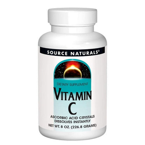 Source Naturals, Ascorbic Acid Crystals, 8 Oz Source Naturals