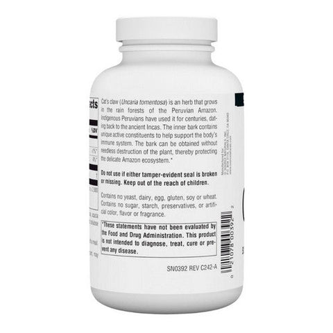 Source Naturals, Cat's Claw, 1000 MG, 120 Tabs Source Naturals