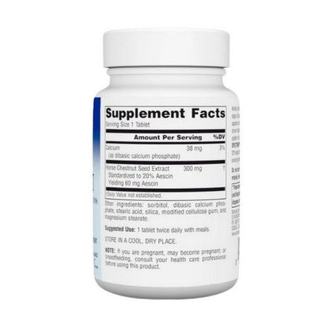 Planetary Herbals, Full Spectrum Horse Chestnut, 300 mg, 60 Tabs Planetary Herbals