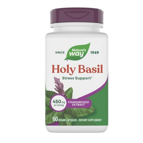 Holy Basil Standardized Extract 60 Vegicaps by Nature's Way