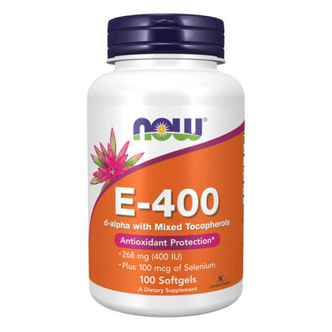 Now Foods, Vitamin E, 400 IU, 100 Sgels Now Foods