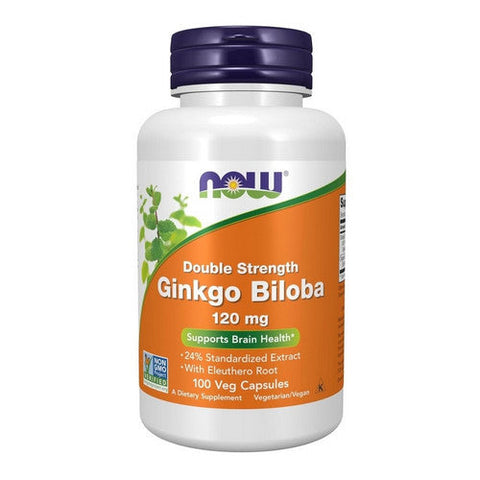 Now Foods, Ginkgo Biloba, 120 mg, 100 Vcaps Now Foods