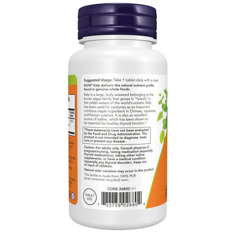 Now Foods, Kelp, 150 Mcg, 200 Tabs Now Foods