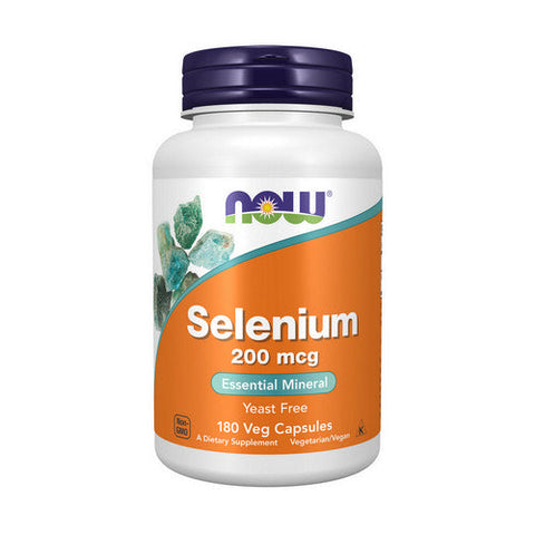 Now Foods, Selenium, 200 Mcg, 180 Veg Caps Now Foods