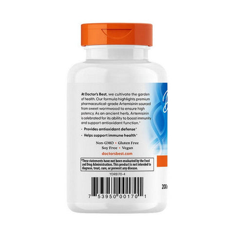 Doctors Best, Artemisinin, 200 Mg, 90 Veggie Caps Doctors Best
