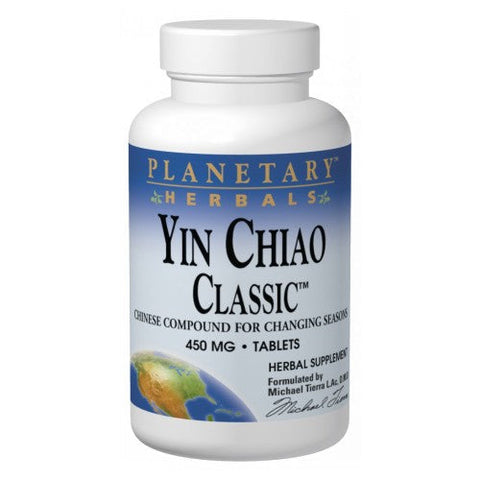 Planetary Herbals, Yin Chiao Classic, 450 mg, 30 Tabs Planetary Herbals