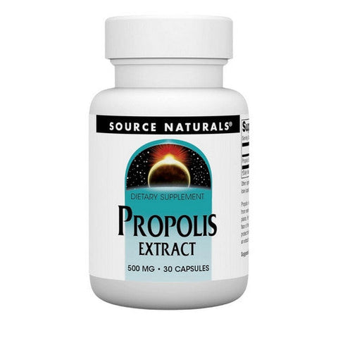 Source Naturals, Propolis, 500 MG, 30 Caps Source Naturals