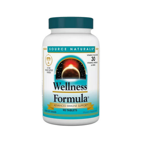Source Naturals, Wellness Formula Daily Immune Support, 90 Tabs Source Naturals
