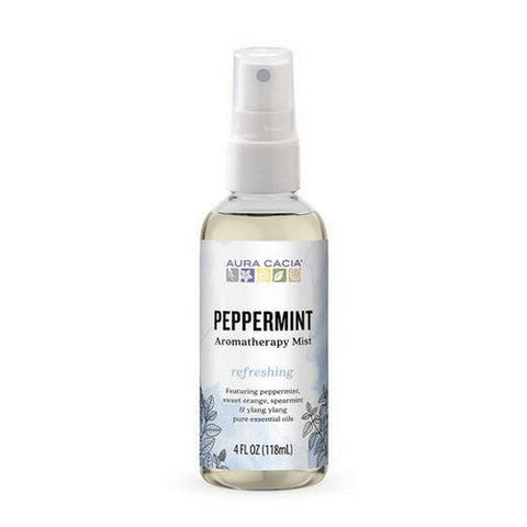 Aura Cacia, Harvest Aromatherapy Mist, Peppermint 4 oz