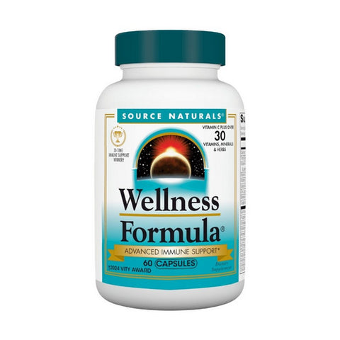 Wellness Formula Daily Immune Support 60 caps by Source Naturals