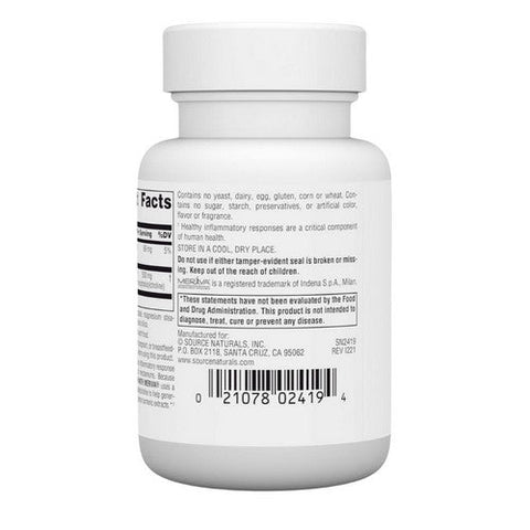 Source Naturals, Turmeric With Meriva, 500 Mg, 30 tabs Source Naturals