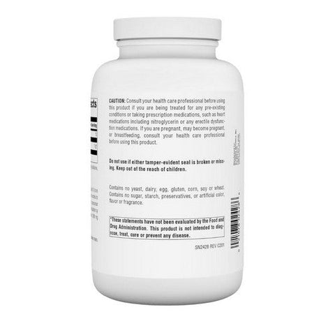 Source Naturals, L-arginine, 1000 mg, 200 tab Source Naturals