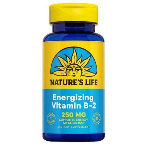 Nature's Life, Vitamin B-2, 250 mg, 50 tabs Nature's Life