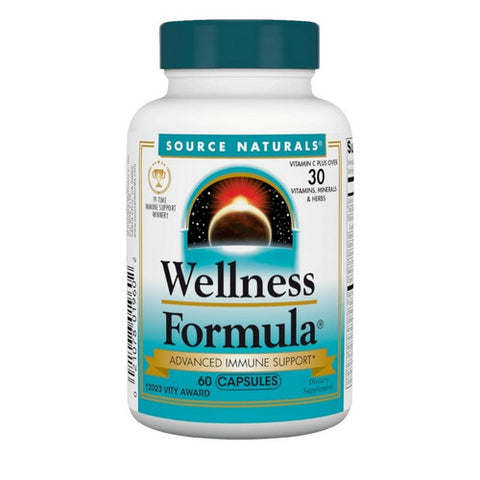 Wellness Formula Daily Immune Support 60 cap by Source Naturals