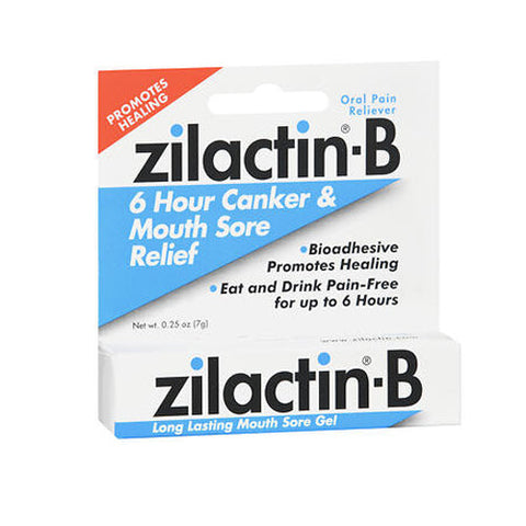Zilactin, Blairex Zilactin-B Mouth Sore Gel, 0.25 oz Zilactin