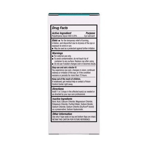 Bausch + Lomb, Blink Tears Lubricating Eye Drops Mild-Moderate Dry Eye, 0.5 Oz