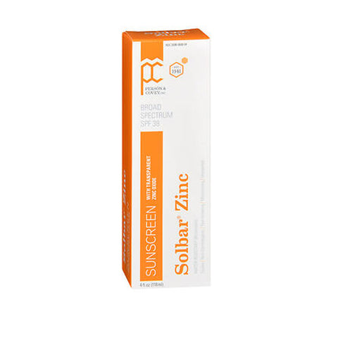 Solbar, Zinc Sun Protection Cream With Spf 38, 4 oz Solbar